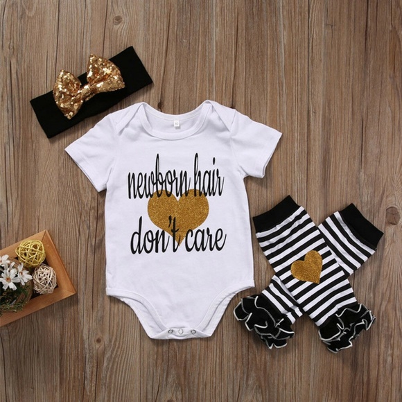 Other - New 12-18 Months Onesie, Headband & Leg Warmers